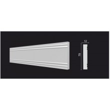 DECOR-DIZAYN  150А МОЛДИНГ дюрополимер 79х12х2000мм